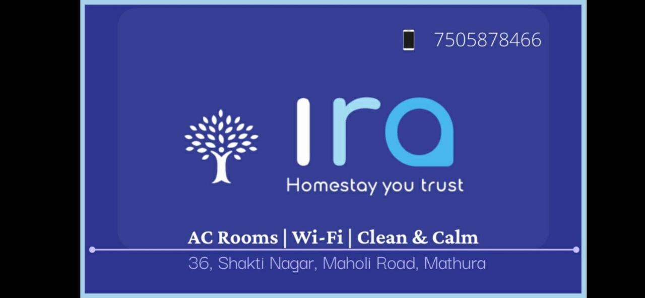Ira Homestay Mathura - Divine Spiritual Stay Exteriér fotografie